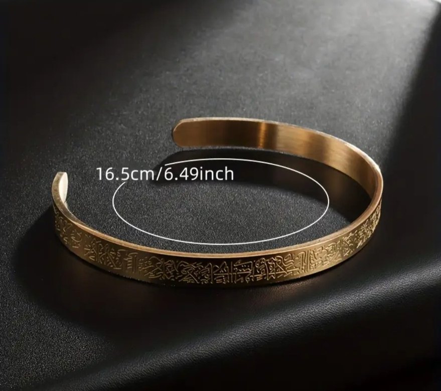 GOLD AYET'EL KÜRSİ BİLEKLİK - Görsel 2