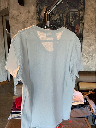 Zara Buz mavisi tshirt