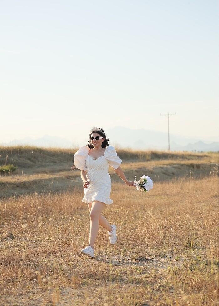 Beyaz elbise - Görsel 4