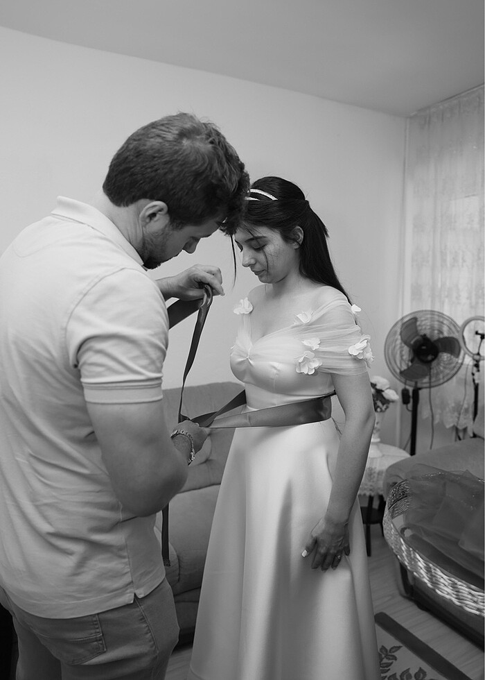 Beyaz elbise - Görsel 2