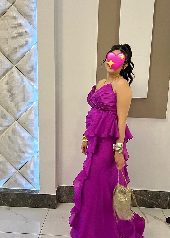 Uzun abiye elbise - Görsel 3