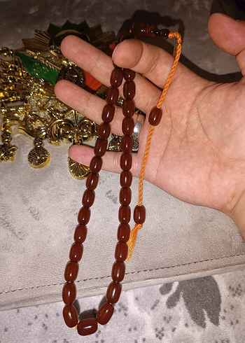OMARİ USTA İMZALI SIKMA KEHRİBAR