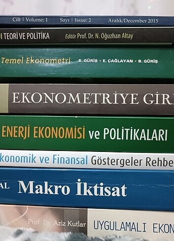 Kpss ve ekonometri ders kitapları
