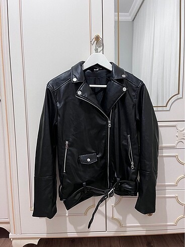 H&M marka deri ceket