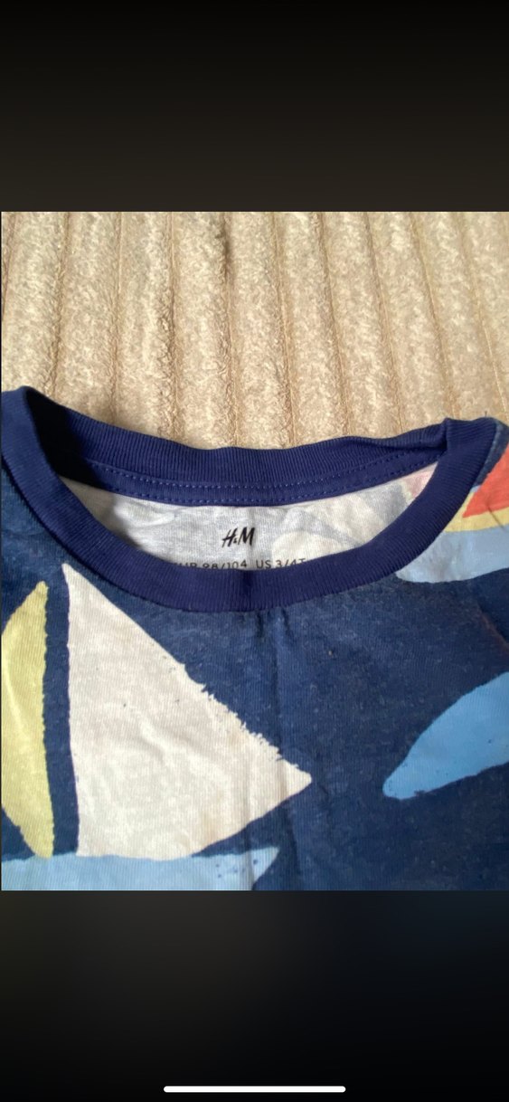 Çocuk Renkli Kısa Kollu Mayo ve Şort Seti - Görsel 2