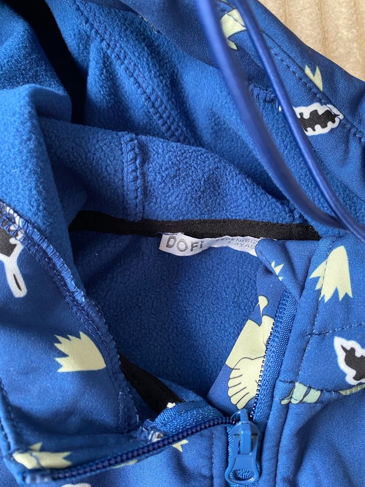 Kapüşonlu Fermuarlı Erkek Çocuk Yağmurluk - Görsel 3