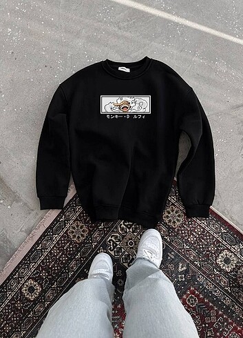 Siyah Sweatshirt 