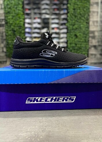 39 Beden siyah Renk Skechers Spor Ayakkabı