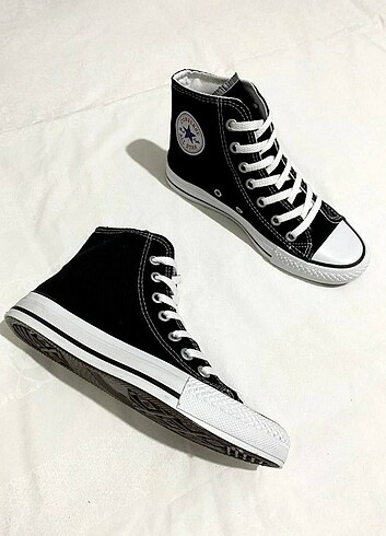 39 Beden siyah Renk Converse Spor Ayakkabı 