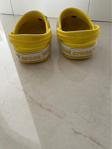 24 Beden sarı Renk Çocuk crocs