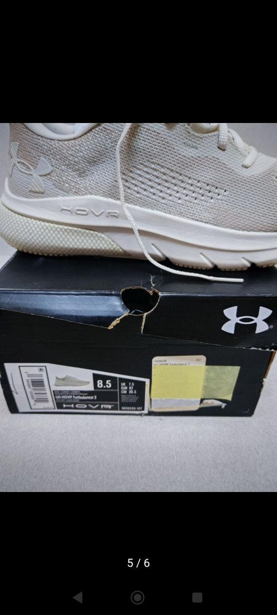 Under Armour Beyaz Erkek Spor Ayakkabı - Görsel 5