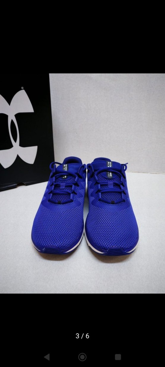 Erkek Mavi Under Armour Koşu Ayakkabısı - Görsel 3