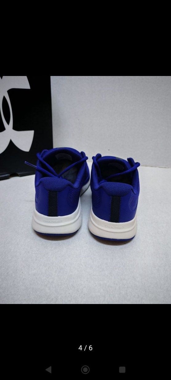 Erkek Mavi Under Armour Koşu Ayakkabısı - Görsel 4