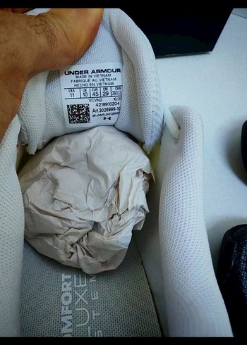 Beyaz Under Armour Erkek Koşu ve Antrenman Ayakkabısı - Görsel 6