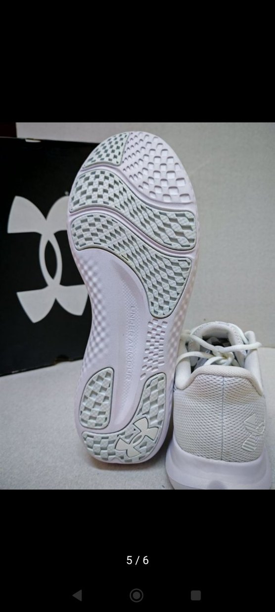 Beyaz Under Armour Erkek Koşu ve Antrenman Ayakkabısı - Görsel 5