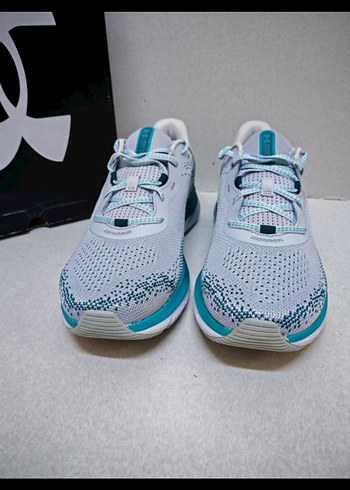 Under Armour Gri Beyaz Erkek Spor Ayakkabı - Görsel 2