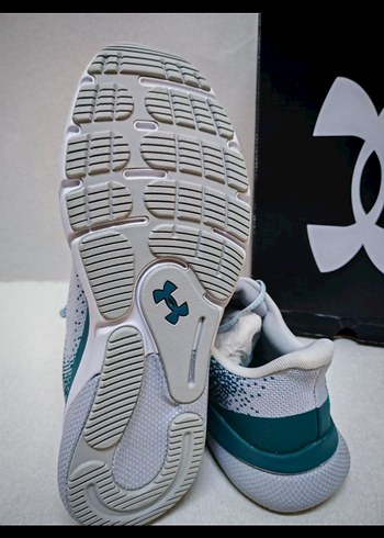 Under Armour Gri Beyaz Erkek Spor Ayakkabı - Görsel 5