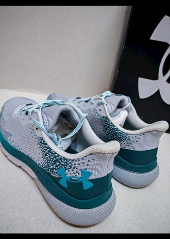 Under Armour Gri Beyaz Erkek Spor Ayakkabı - Görsel 3