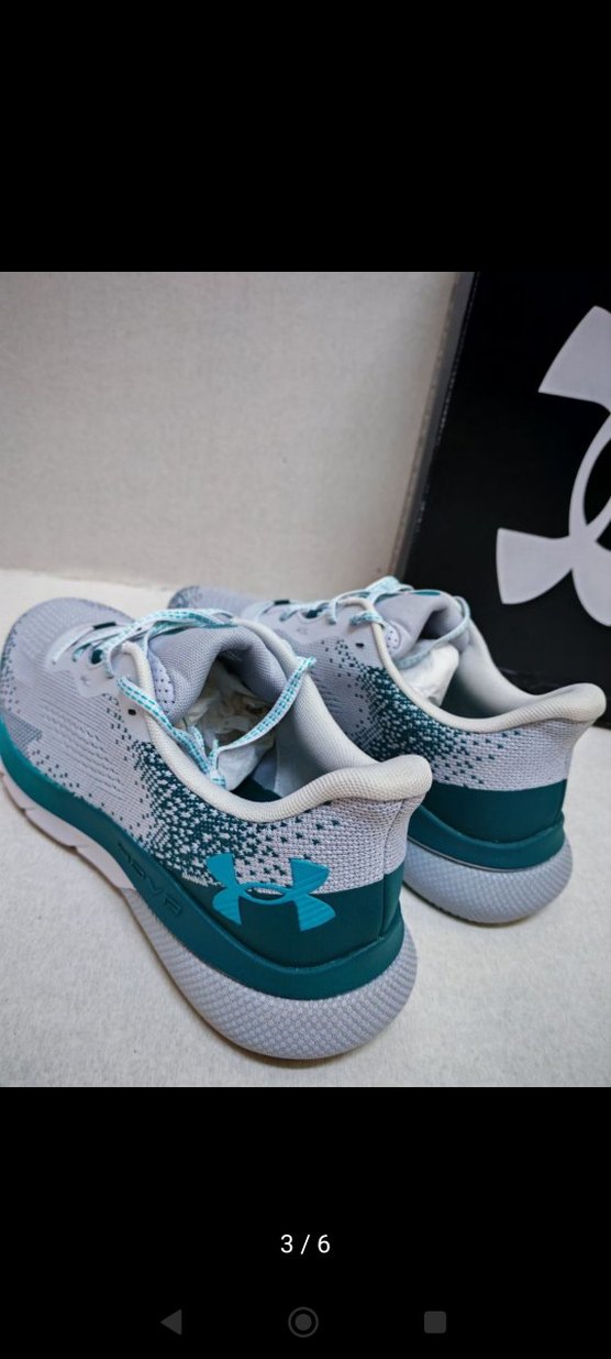 Under Armour Gri Beyaz Erkek Spor Ayakkabı - Görsel 3