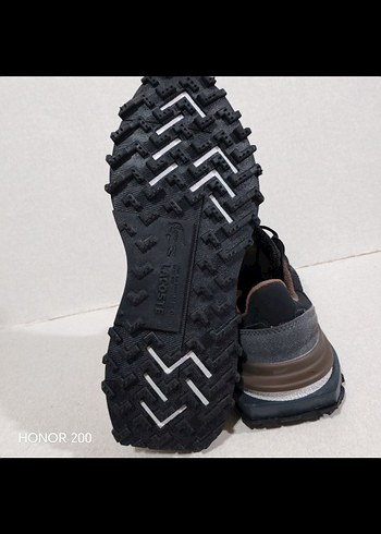 Lacoste Siyah Erkek Günlük Spor Ayakkabı - Görsel 4