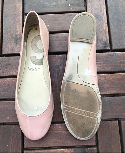 36 Beden ten rengi Renk Nine west pudra babet