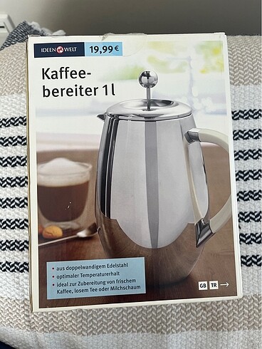 Rossmann çelik french press