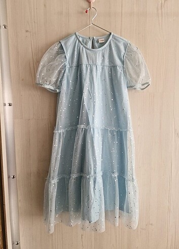 LC Waikiki 10-11 yaş kız çocuğu kısa kollu elbise