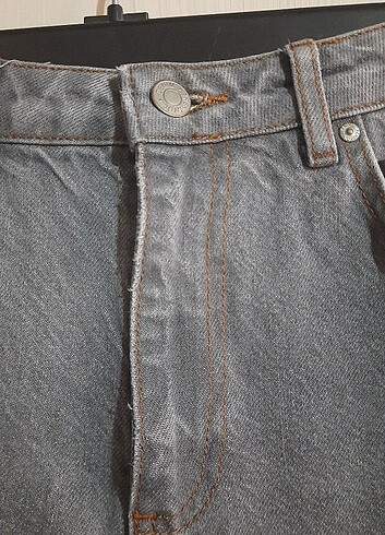 Trendyol & Milla Trendyol 38 Gri Kot Pantolon