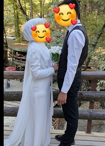 m Beden Nikah elbisesi 