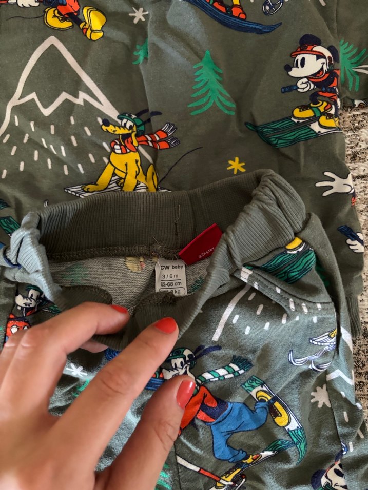 Gri Baskılı Bebek Erkek Polar Tulumu - Görsel 2