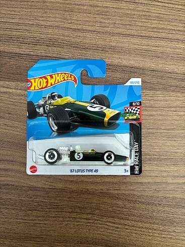 Hot wheels 67 lotus type 49