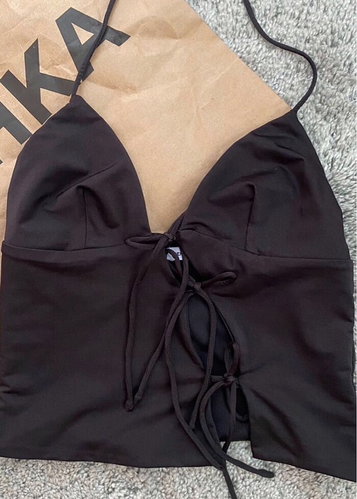 bershka kurdele top - Görsel 2