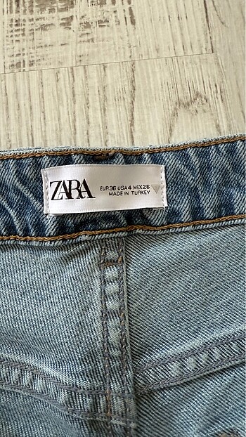 36 Beden mavi Renk Zara jean 36 bedeb