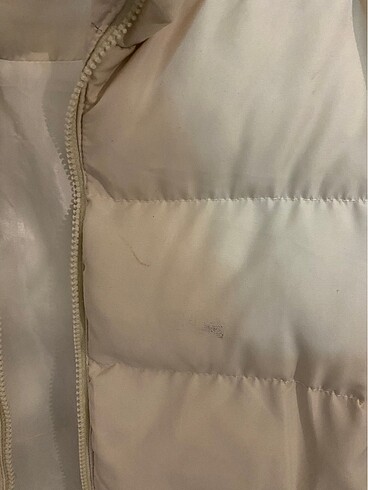 xl Beden Bej şişme mont