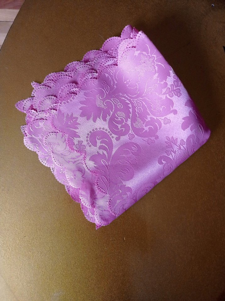 Takım altı adet dertsiz kumaş peçete, raf örtüsü - Görsel 4