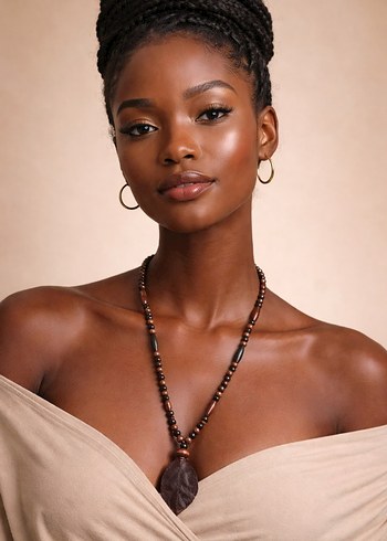 Üniseks etnik kolye - Görsel 2