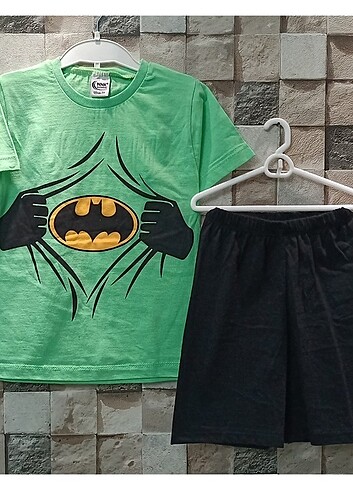 ---SATİLDİ--- Batman Logolu Yazlık Takım