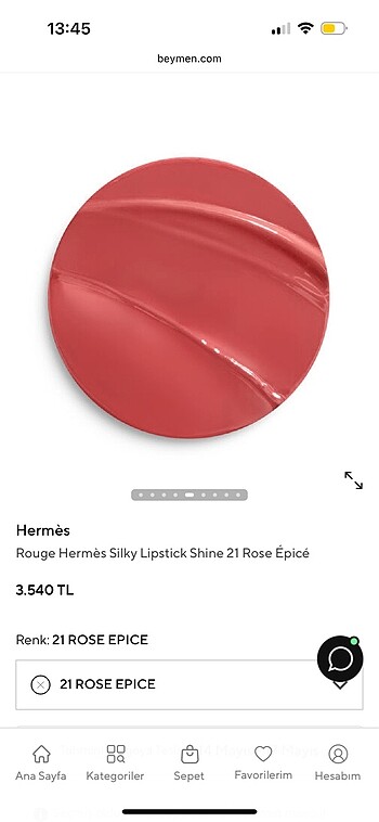 Beden Hermes saten ruj