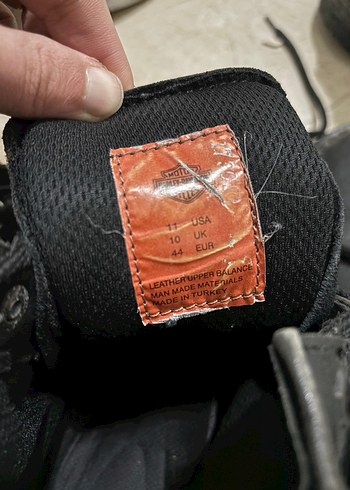 Siyah Deri Erkek Botu - Görsel 4