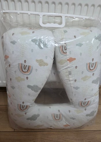 Hediyeli Pastel Renkli Desenli Hamile ve Emzirme Yastığı - Görsel 3