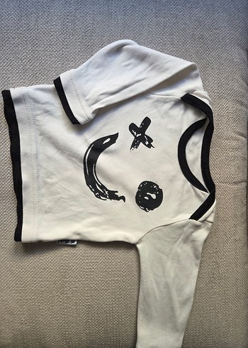 Erkek Çocuk Gülümseyen Baskılı Sweatshirt - Görsel 4