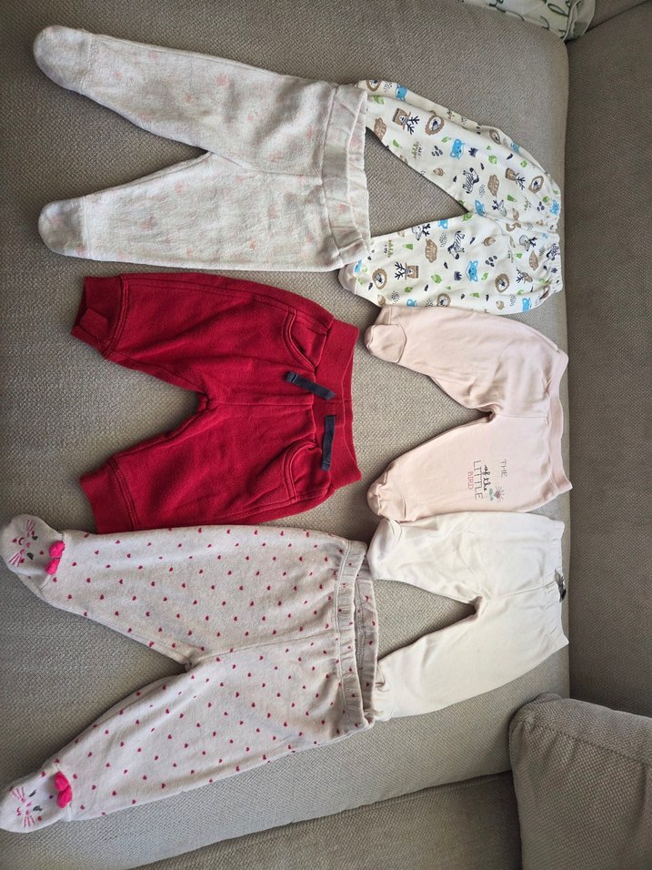 Gri Bebek Kız Uzun Kollu Takım - Görsel 2