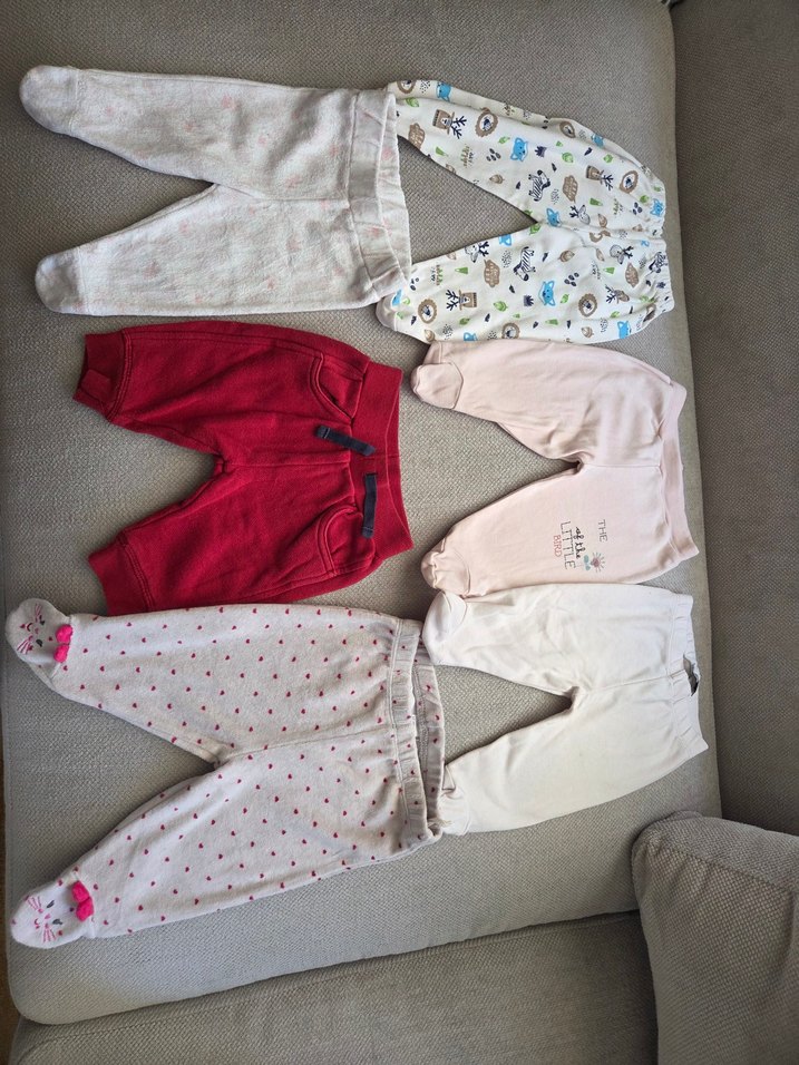 Gri Bebek Kız Uzun Kollu Takım - Görsel 3