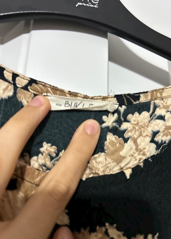 Zara Kadın Vintage Bohem Uzun Elbise