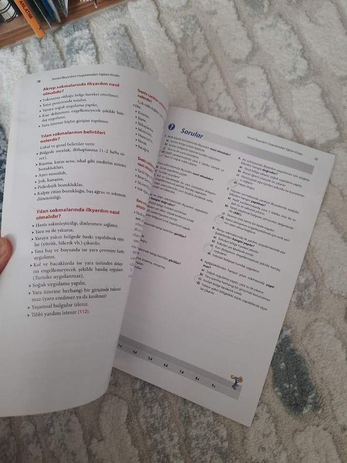 Temel İlkyardım Uygulamaları Eğitim Kitabı - Görsel 3