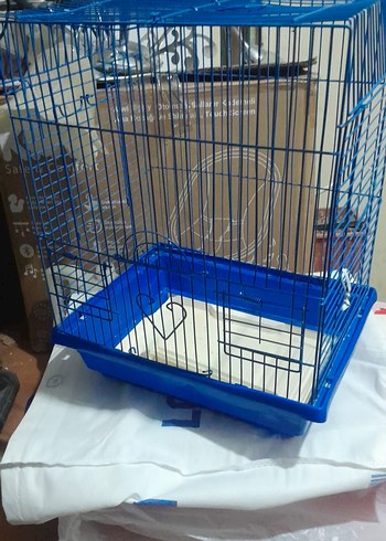 Parlak Mavi Kuş Kafesi - Görsel 2