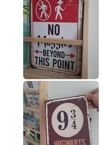 Harry Potter Puzzle ve 3 adet tabela - Görsel 4