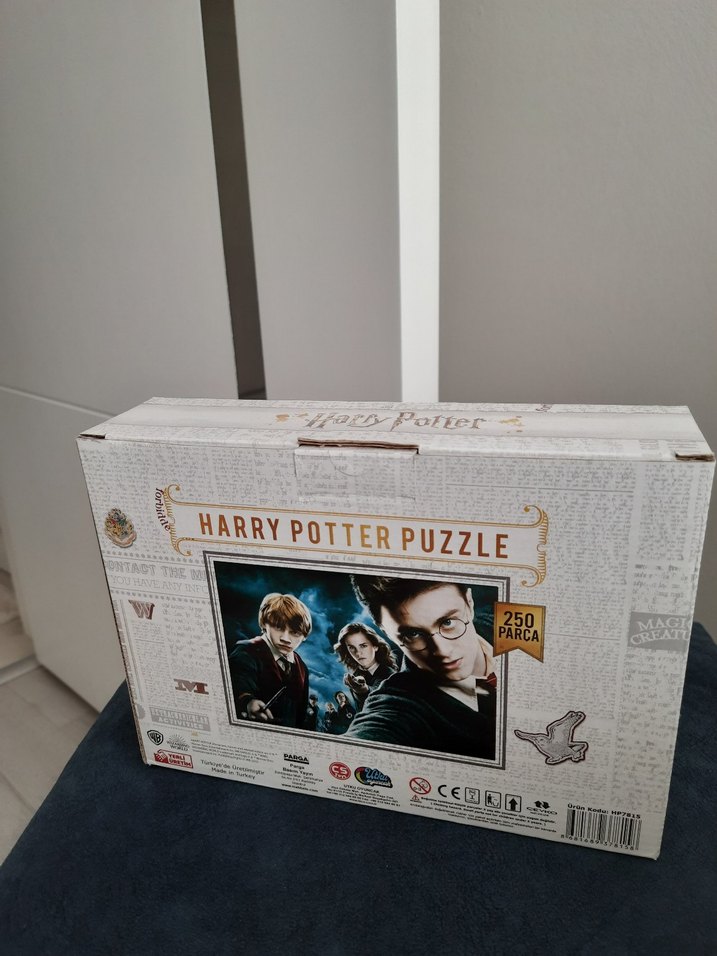 Harry Potter Puzzle ve 3 adet tabela - Görsel 2