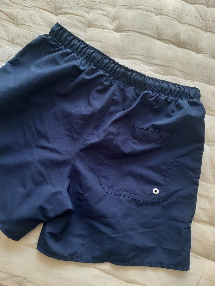 Lacivert Basic Erkek Şort Mayo - Görsel 5