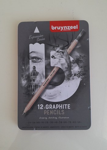 Beden Renk Bruynzeel 12'li Grafit Kurşun Kalem Seti